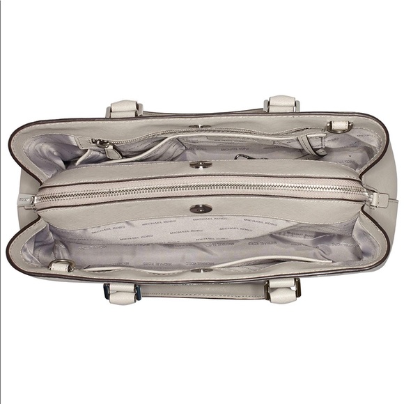 Michael Michael Kors Savannah gray Large Satchel - Picture 5 of 7